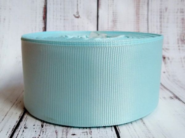 Стрічка репсова 40 мм №182 Ніжно-блакитний 1 м