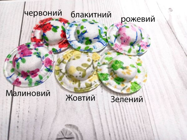 Капелюшок. Діаметр 2,8 см. Зелений
